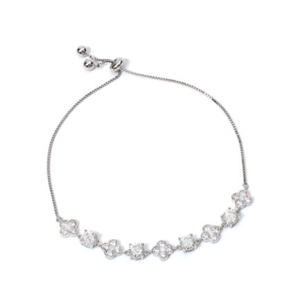 Celine Graduated-Halo Bracelet