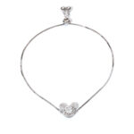 Calista Heart-Halo Bracelet