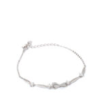 Azura Bow-Heart Bracelet