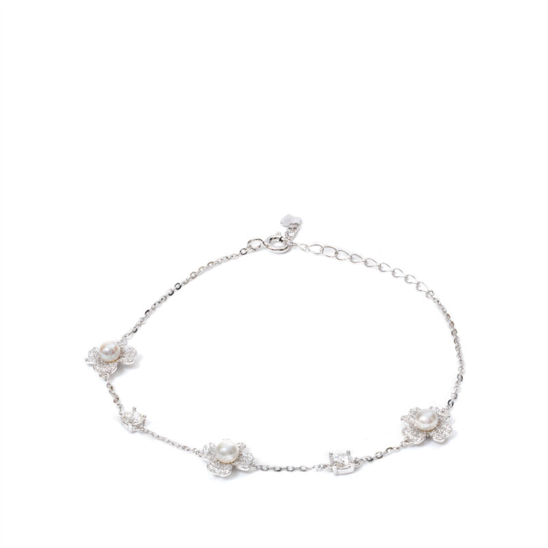 Freya Floral-Charms Bracelet