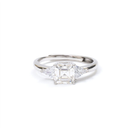 Gemma Emerald-Cut Ring