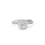 Mara Cushion-Solitaire Ring