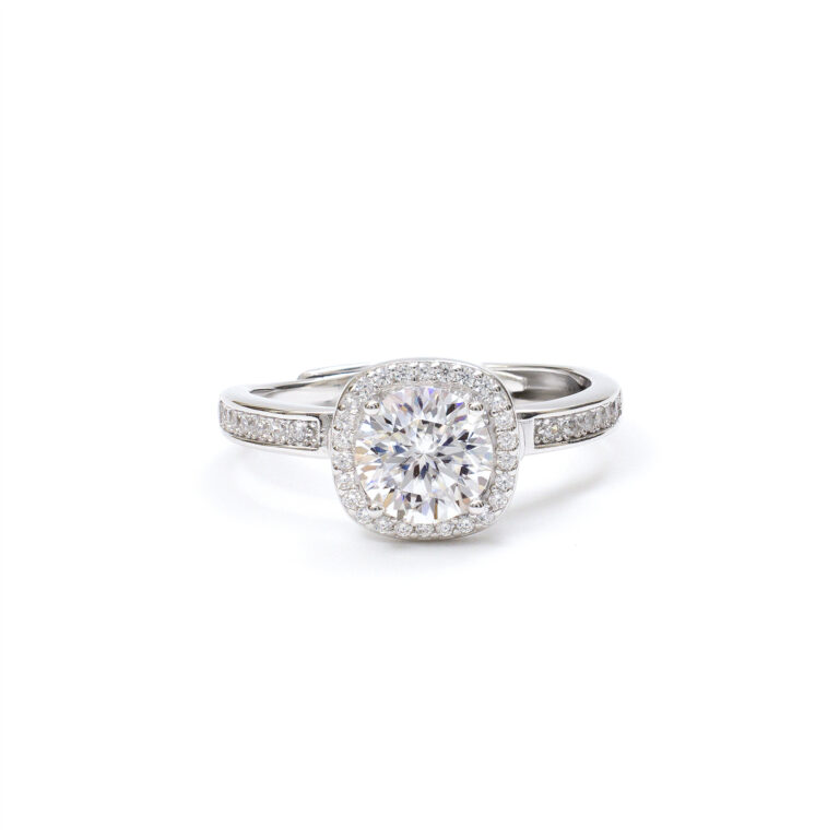Mara Cushion-Solitaire Ring