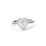 Evara Heart-Solitaire Ring