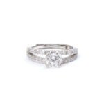 Mira Double-Row-Solitaire Ring