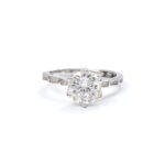 Kiara Square-Cluster Ring