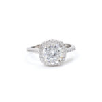 Hana Bezel-Halo Ring