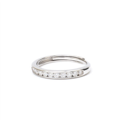 Opal Channel-Band Ring