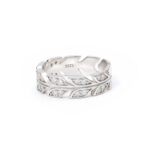 Serena Leaf-Band Ring