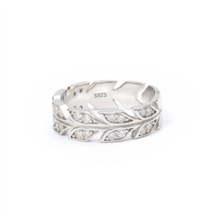 Serena Leaf-Band Ring