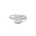 Inara Cushion-Halo Ring