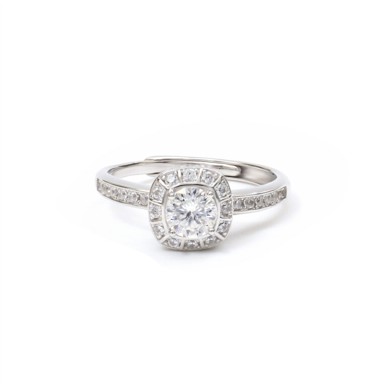 Inara Cushion-Halo Ring