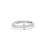 Odette Cross-Band Ring