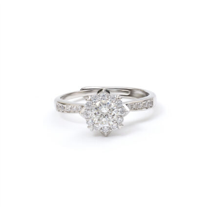 Avalon Crown-Halo Ring