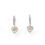 Mira Heart-Outline Hoops
