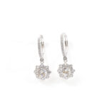 Freya Floral-Halo Hoops