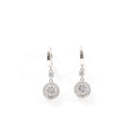 Brielle Double-Halo Hoops