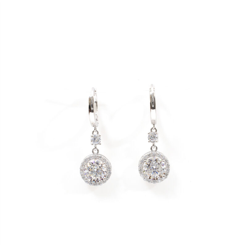 Brielle Double-Halo Hoops