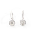 Hana Swirl-Halo Hoops