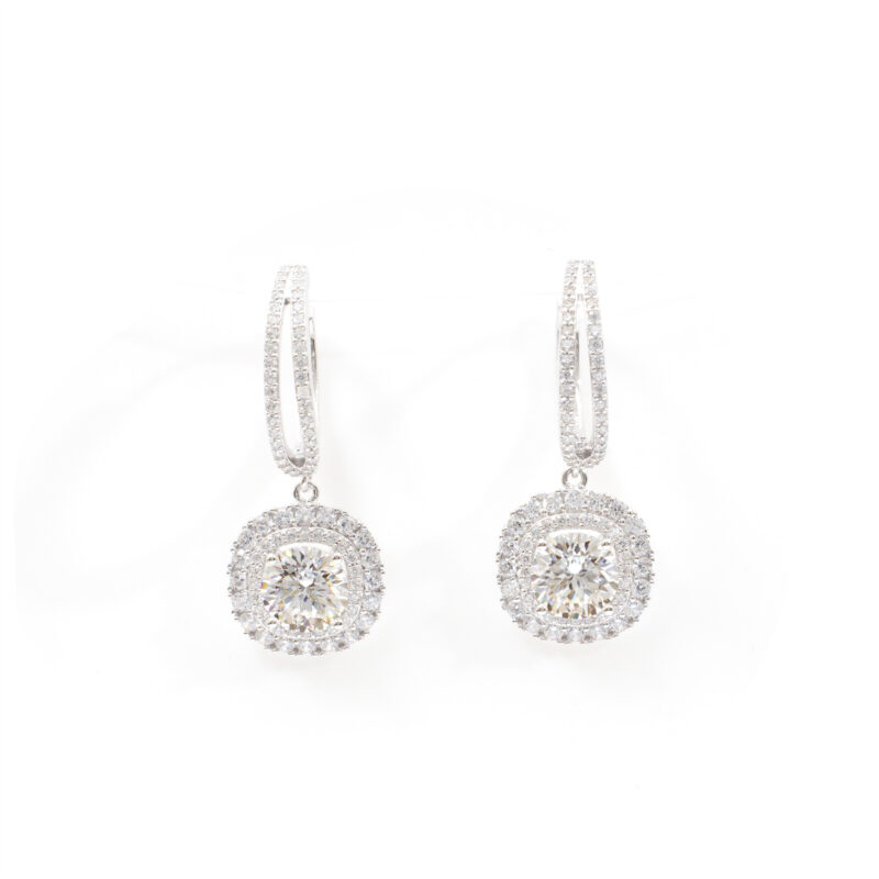 Hana Swirl-Halo Hoops