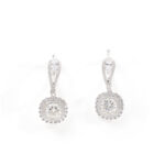 Faye Double-Halo Hoops
