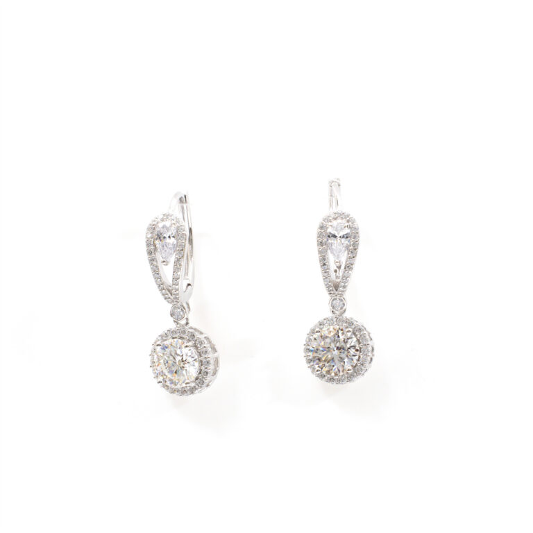 Evara Round-Halo Hoops