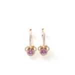 Mara Pink-Bow Hoops